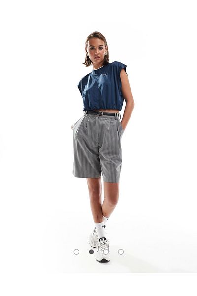 Nike Sportswear Collection Dri-Fit Short Sleeve Jacquard Blue Women's Jersey