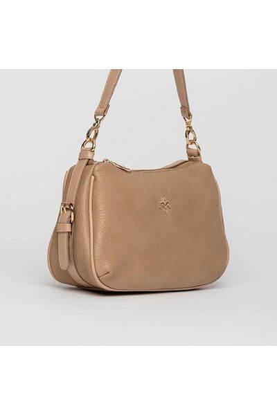 Jacquline Milky Coffee Zephyros Women's Shoulder Bag