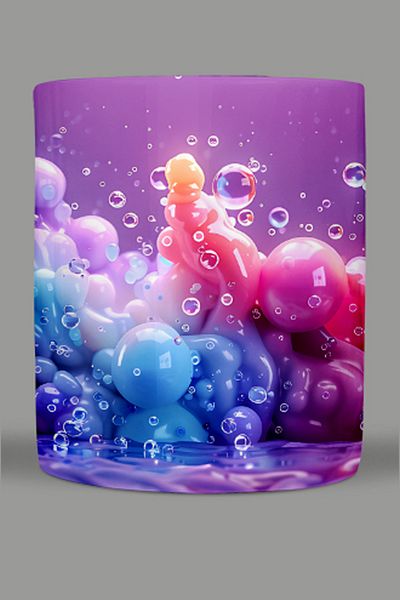 Fizello 3D Colors Themed Mug