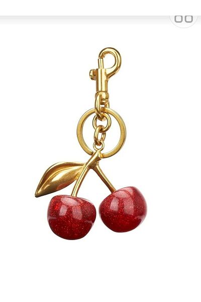 Bubbleatelier Cherry Bag Charm