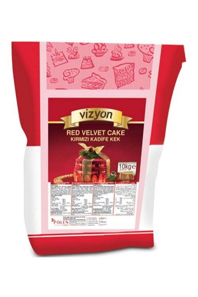 VİZYON 10 Kg. Red Vision Cake Mix Velvet