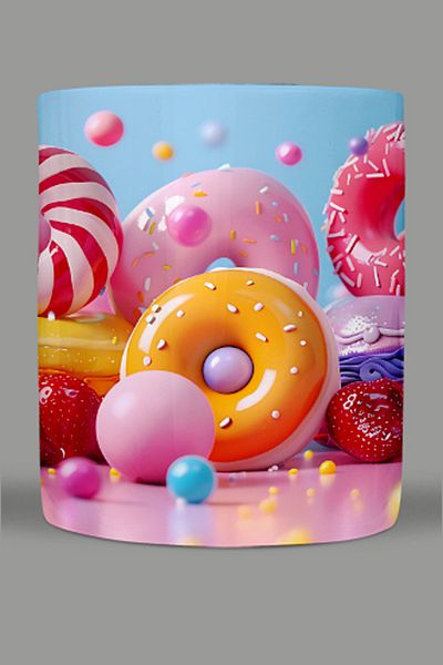 Fizello 3D Colors Themed Mug