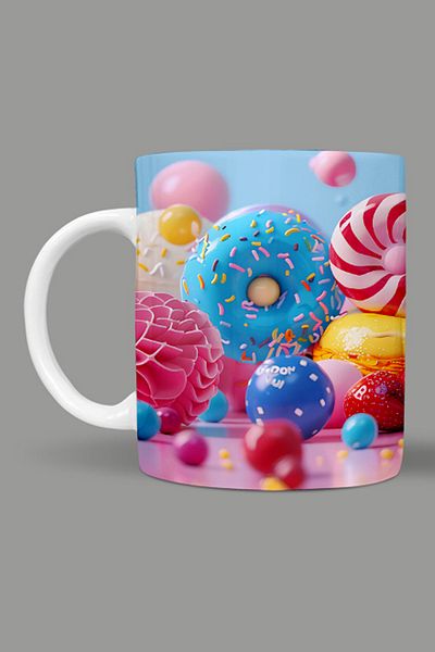 Fizello 3D Colors Themed Mug