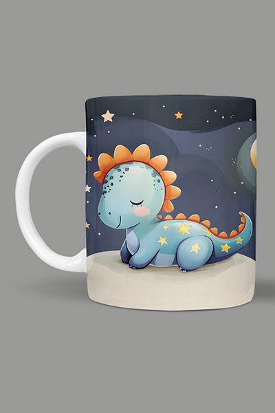 Fizello Cute Dinosaurs - Cute Dinosaur Themed Mug