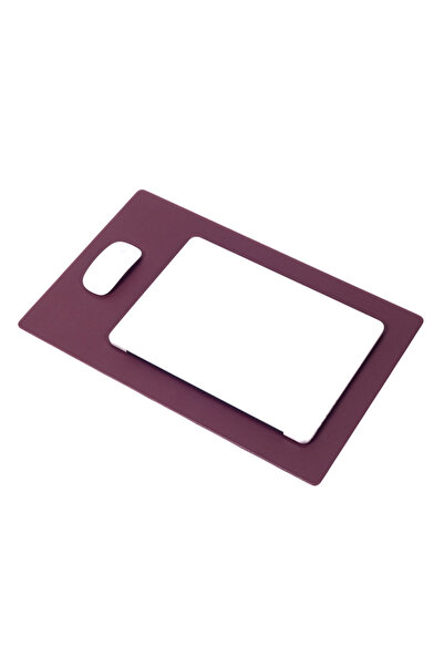 Turgut Office Δερμάτινο Τραπεζομάντιλο Βουργουνδίας 60x35cm