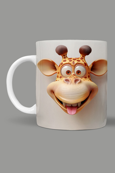 Fizello Sevimli Hayvanlar - Cute Animals Temalı Kupa