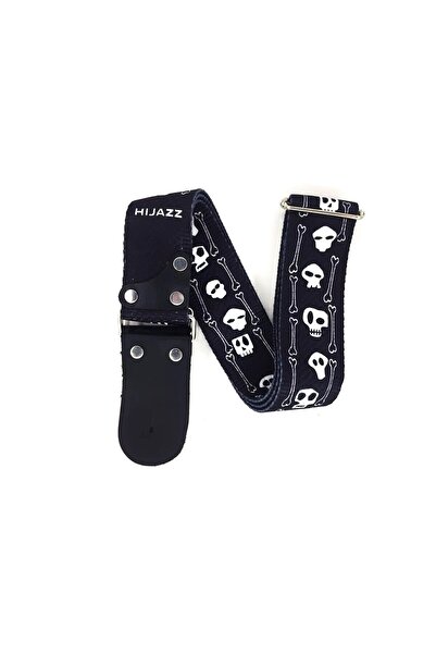 hijazz Hakiki Deri Uçlu Gitar Askısı Pena Hediye