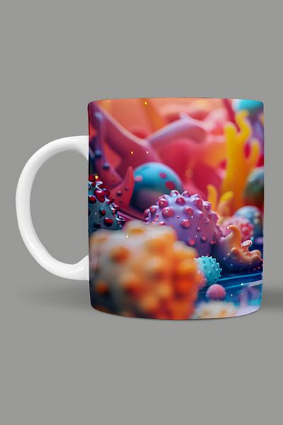 Fizello 3D Colors Themed Mug