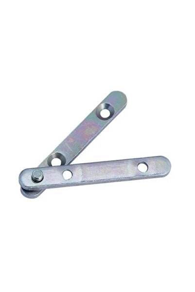 DİZAYNAKS Mil Menteşe Galvaniz 180 Derece 65 Mm