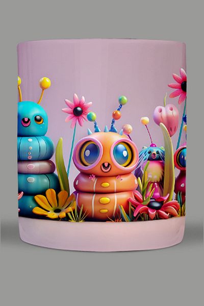 Fizello 3D Colors Themed Mug
