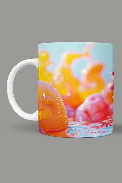 Fizello 3D Colors Themed Mug
