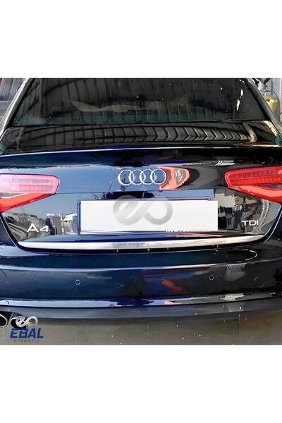 EBAL OTO AKSESUAR Audi A4 Uyumlu Krom Bagaj Alt Çıtası 2007-2012 Model Arası ...