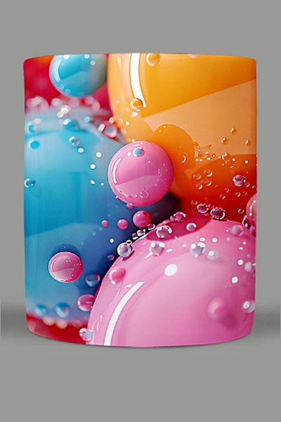 Fizello 3D Colors Themed Mug
