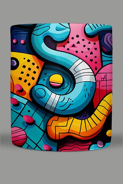 Fizello 3D Colors Themed Mug