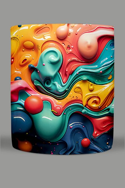 Fizello 3D Colors Themed Mug