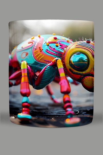 Fizello 3D Colors Themed Mug