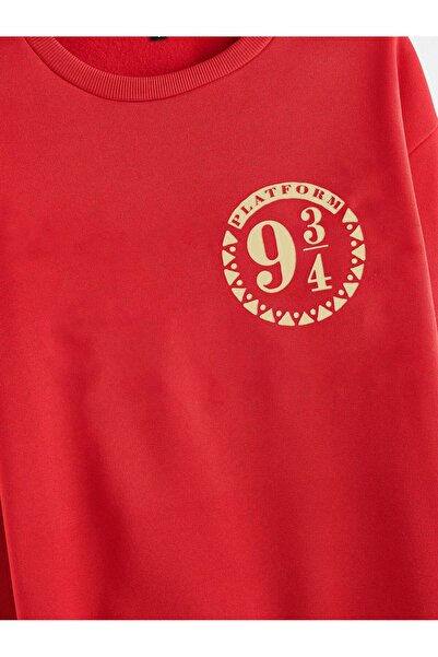 EVIus UNISEX, HarryPotter Nine-quarter, Άνετο και κομψό φούτερ, ελαφρώς ελαστικό