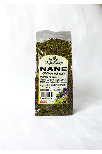 Nane 75gr, Kuru Nane, Peppermint, Mentha Piperita, Elenmiş