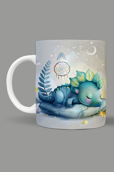 Fizello Cute Dinosaurs - Cute Dinosaur Themed Mug