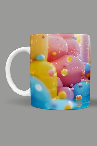 Fizello 3D Colors Themed Mug