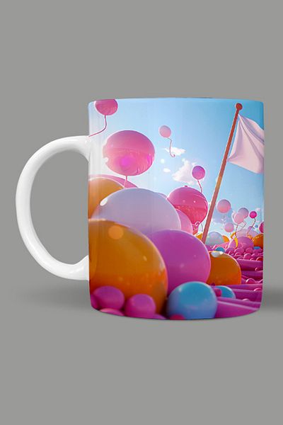 Fizello 3D Colors Themed Mug