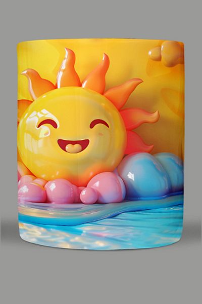 Fizello 3D Colors Themed Mug
