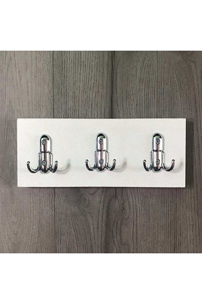 Modilayn Gardenya 6-piece Wooden Door - American Hanger, 10x30 Cm Wall Hanger