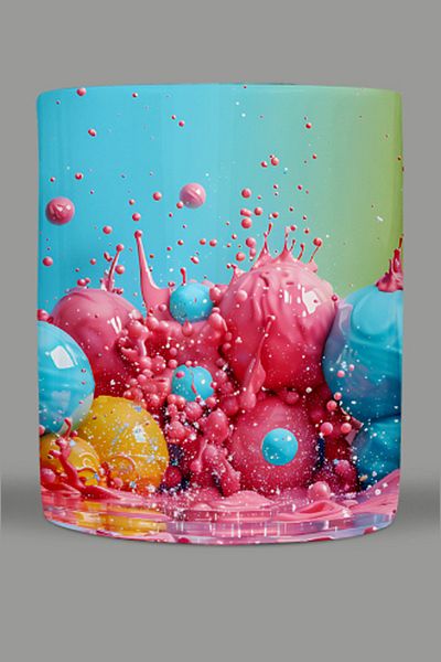 Fizello 3D Colors Themed Mug