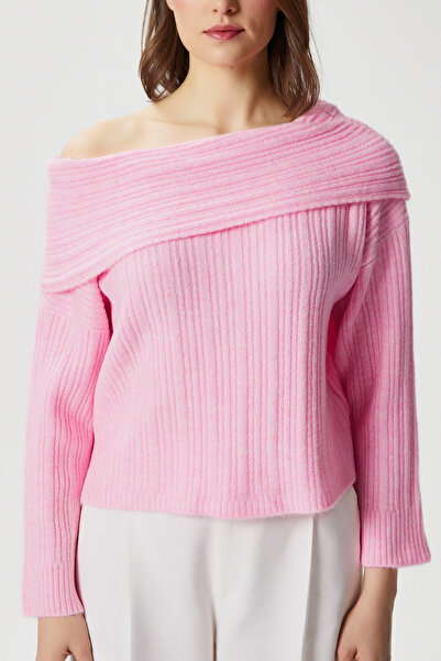 Ritnice Γυναικείο πουλόβερ Perla Pink με απαλή υφή