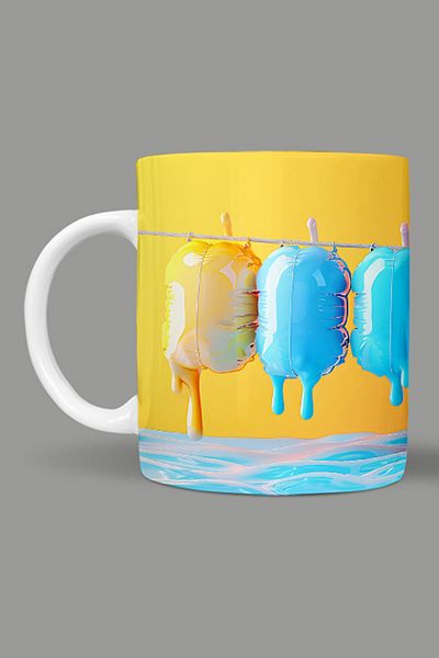 Fizello 3D Colors Themed Mug