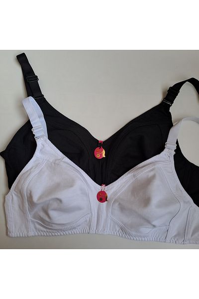 NARIYA Γυναικείο σουτιέν Plus Size Gatherer Wide Mold Βαμβακερό χτενισμένο χωρίς σύρμα Άνετο σουτιέν Mother Bra