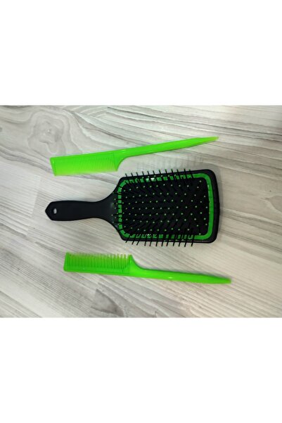 Lider MAGNESİA Hair Brush & 2Pcs Comb