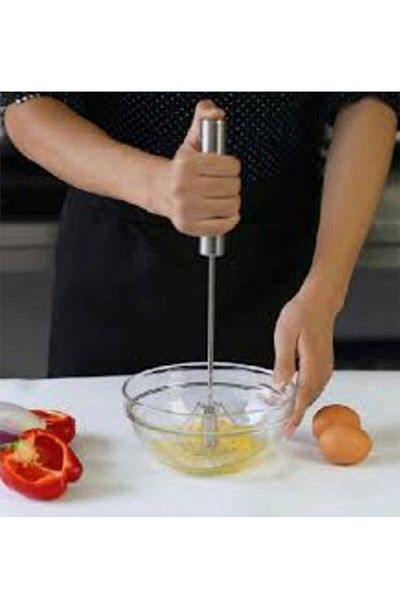 Dalian Home Stainless Steel Automatic Beater - Bass Pull Mixer Hand Beater, Whisk