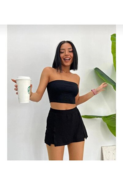 Green'DAL G&D Straplez Crop Büstiyer