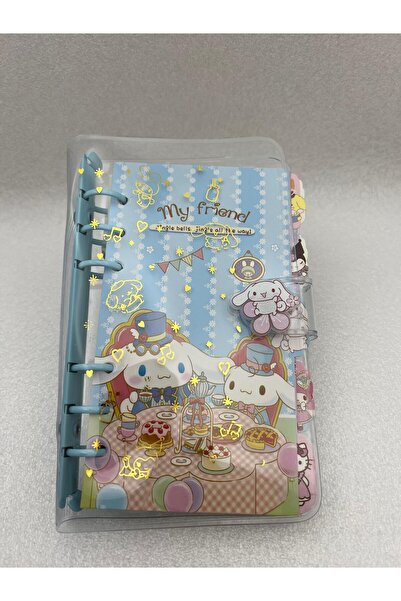 Meyra Accessories Sanrio Kawaii Cinnamoroll луксозен бележник-дневник, подарък, 1 брой
