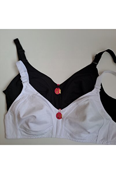 NARIYA Women's Bra Plus Size Recovery Wide Fit Cotton Combed Wire Free Comfortable Bra Mother's Bra