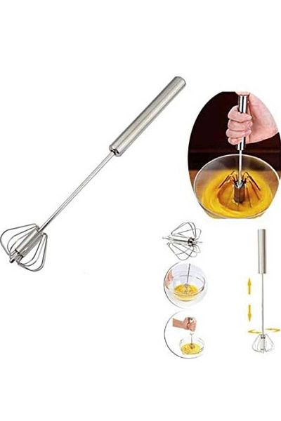 Dalian Home Stainless Steel Automatic Beater - Bass Pull Mixer Hand Beater, Whisk
