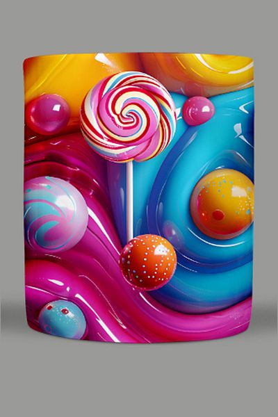 Fizello 3D Colors Themed Mug