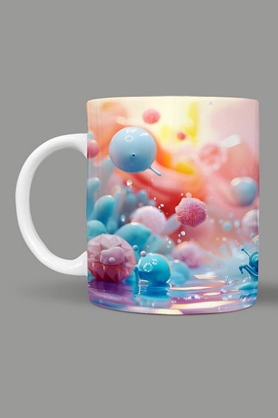 Fizello 3D Colors Themed Mug