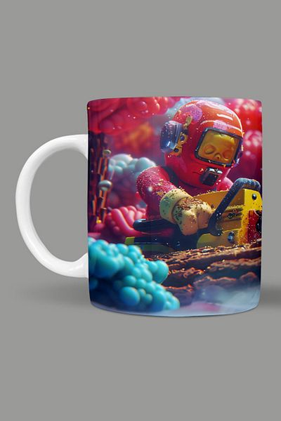 Fizello 3D Colors Themed Mug