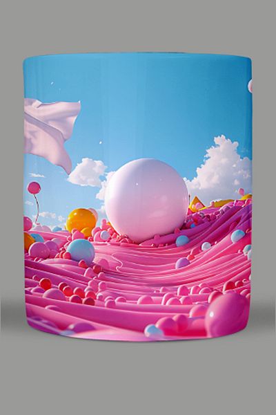 Fizello 3D Colors Themed Mug