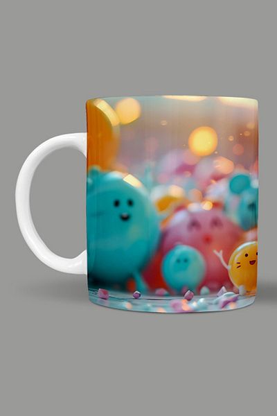 Fizello 3D Colors Themed Mug