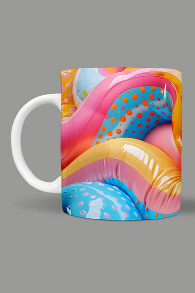 Fizello 3D Colors Themed Mug