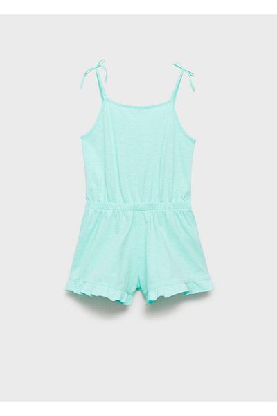 MANGO Kids Green Dress for Kids