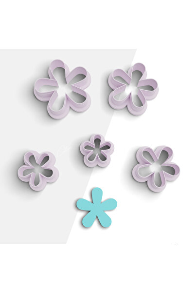 brocutters Çiçek Şekilli Polimer Kil Kesme Kalıbı, Küpe Kalıp, Hamur Kalıbı, ...