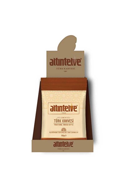 Altıntelve TÜRK KAHVESİ 5X100 GR (500 gr) TAŞ DEĞİRMENDE ÖĞÜTÜLMÜŞ