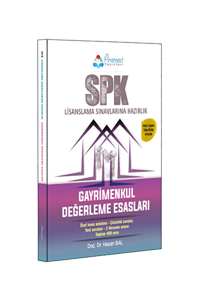 Genel Markalar Finansed SPK Gayrimenkul Değerleme Esasları Konu Anlatımlı Finansed Yayınları