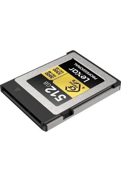 Lexar 512Gb Professional Gold Lcxexp4512G- Rneng Cfexpress 4.0 Type-B Card