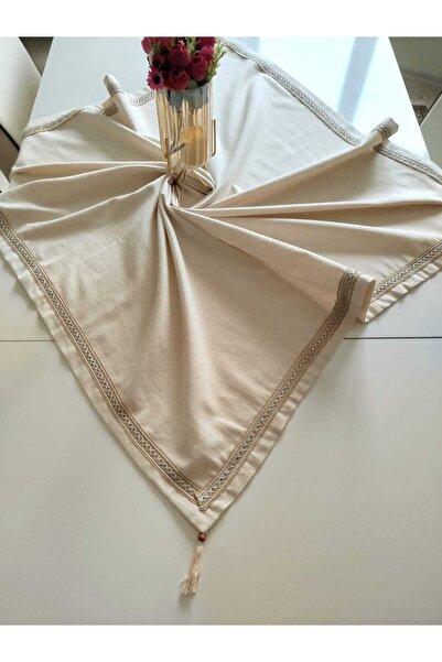 denizli hatırası %100 Pamuklu Doğal Keten Otantik Bohem Püsküllü Jüt Şeritli