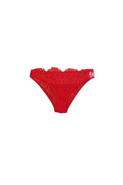 STORMED 1000S Red Lace Brazilian Underwear Briefs